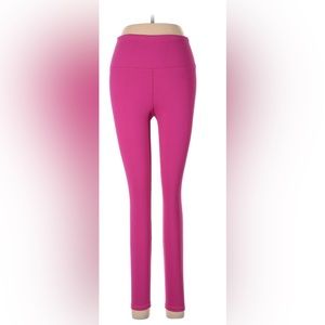 Carbon38 Ribbed Leggings in pink. Size small.